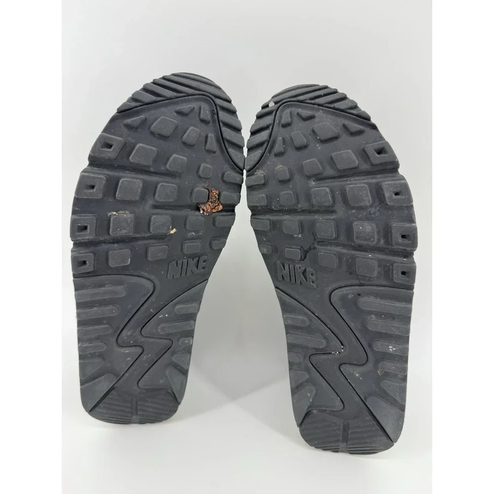 Nike Air Max 90 SE Black Safari Womens Size 8 Athletic Running Shoes Sneakers